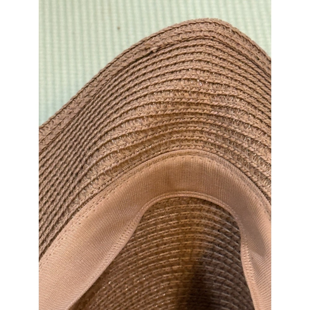 Funcredible 100% Paper Adjustable Western Cowboy Festival Tan Rodeo Straw Hat - Picture 5 of 7